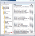 Windows Miniaturansichten - Gruppenrichtlinien (1)