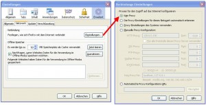 Firefox Proxy deaktivieren im Standard