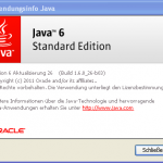 Java Versionsinfo