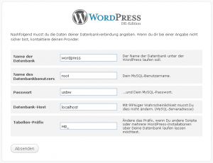 WP DB-Config