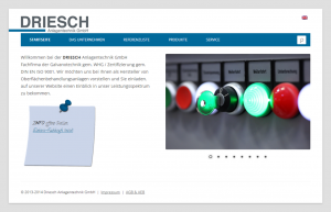 Webseite Driesch.de