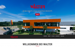 Webseite - Walter GmbH